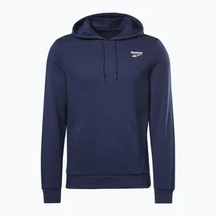 Bluza męska Reebok Identity Small Logo Hoodie vector navy - Bluzy męskie - miniaturka - grafika 1