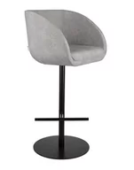 Taborety i hokery - Hoker barowy Jula PB tapicerowany - miniaturka - grafika 1