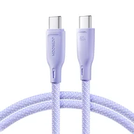 Kable USB - Joyroom kabel Multi-Color Series SA34-CC3 USB-C / USB-C 60W szybki transfer 1m - miniaturka - grafika 1