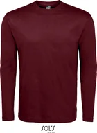 Koszulki męskie - SOLs 11420 Koszulka męska Monarch z długim rękawem - Kolor: Oxblood - Rozmiar: 3XL - miniaturka - grafika 1