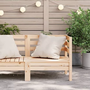 Ogrodowa sofa narożna, lite drewno sosnowe Lumarko! - Sofy ogrodowe - miniaturka - grafika 4
