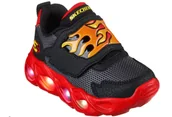 Buty dla dziewczynek - Buty dziecięce SKECHERS THERMO FLASH FLAME FLOW (400104N-BKRD )-23 - miniaturka - grafika 1