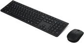 Zestawy myszka + klawiatura - LENOVO KB MICE_BO SLIM COMBO II-RU/CYRILLIC A1 4X31R64342 - miniaturka - grafika 1