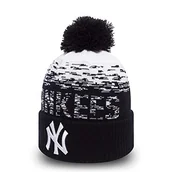 Czapki męskie - New Era New Era MLB Sport czapka z dzianiny New York Yankees Bobble Beanie zielony grantowy Rozmiar uniwersalny NE80536115 - miniaturka - grafika 1
