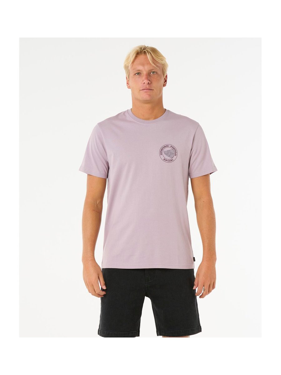 Koszulka RIP CURL Desti Animals Tee fioletowy L