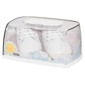 Chusteczki nawilżane - Pudełko na chusteczki z bucikami white Dooky - miniaturka - grafika 1