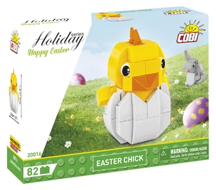 COBI Easter, kurczaczek świąteczny 80 kl., COBI-20016 - Klocki - miniaturka - grafika 1