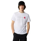Koszulki męskie - Męski t-shirt The North Face S/S Never Stop Exploring white - L - miniaturka - grafika 1