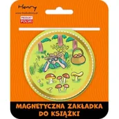 Zakładki do książek - Henry Zakładka magnetyczna kulka 2 grzyby - miniaturka - grafika 1