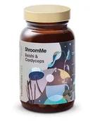 Witaminy i minerały - Suplement diety ShroomMe Reishi & Cordyceps Rytuał, który wspiera odporność i poprawia nastrój - 90 miarek - miniaturka - grafika 1