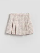 Sukienki i spódniczki dla dziewczynek - Reserved - Tweedowe spódnico-szorty - wielobarwny - miniaturka - grafika 1