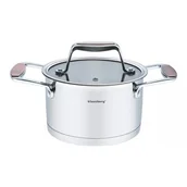 Garnki - Klausberg Garnek stalowy 1.8L 16cm KLAUSBERG Premium 18/10 [KB-7225] KB-7225 - miniaturka - grafika 1