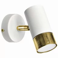 Lampy ścienne - Milagro Kinkiet DANI WHITE/GOLD 1xGU10 - miniaturka - grafika 1