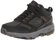 Trampki męskie - Skechers Męskie trampki 220597 BLK, czarna skóra/tkanina/syntetyczne, 6,5 UK - miniaturka - grafika 1