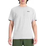 Koszulki męskie - Koszulka New Balance MT33517AG - szara - miniaturka - grafika 1