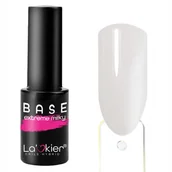 Utwardzacze do paznokci - La'kier, Extreme Milky Base, Baza Mleczna Hybrydowa Do Paznokci, 5g - miniaturka - grafika 1