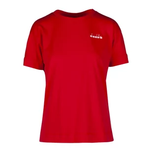 Koszulka damska DIADORA L.SS T-SHIRT LOGO - Koszulki i topy damskie - miniaturka - grafika 1