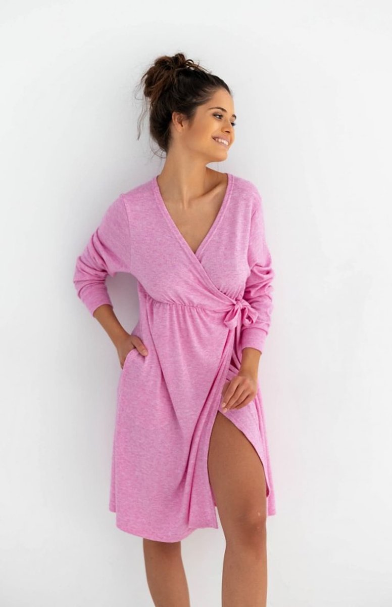 Szlafrok Pinkey Pink (Rozmiar S/M)