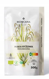 Mąka ryżowa bezglutenowa EKO MONCANA 500 g - Ryż - miniaturka - grafika 1