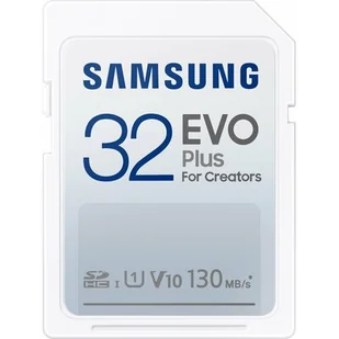 Samsung EVO Plus 2021 SDHC 32GB UHS-I/U1 V10 MB-SC32K/EU MB-SC32K/EU - Karty pamięci - miniaturka - grafika 1