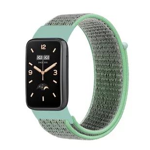 opaska pasek bransoleta NYLON Xiaomi Mi Band 7 PRO miętowy - Akcesoria do smartwatchy - miniaturka - grafika 1