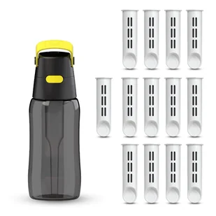 Butelka filtrująca Dafi SOLID 0,5 cytrynowa zbiornik czarny 13 filtrów - Butelki filtrujące Butelka filtrująca Dafi SOLID 0,5 cytrynowa zbiornik czarny 13 filtrów - Butelki filtrujące - miniaturka - grafika 1