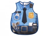 Zabawy w naśladowanie dorosłych - Lulabi Lulabi - Fartuszek dla Dziecka, Policjant, 12m+ - miniaturka - grafika 1