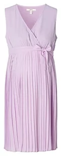 ESPRIT Maternity Plisowana sukienka z dżerseju z paskiem do wiązania, Pale Purple - 506, 44 - Sukienki ciążowe - miniaturka - grafika 1