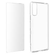 Etui i futerały do telefonów - Etui do XPeria 10 III Silikonowe Miękkie szkło hartowane 9H bezbarwne - miniaturka - grafika 1