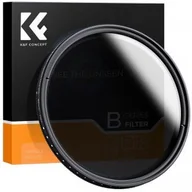 Filtry fotograficzne - Filtr szary regulowany K&F Concept B-Series Fader ND2-400 - 62 mm - miniaturka - grafika 1