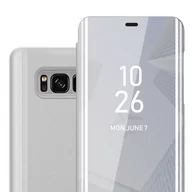 Etui i futerały do telefonów - Pokrowiec Do Samsung Galaxy S8 PLUS w Etui SREBRNY AGAT  Case Cover Obudowa Ochronny Cadorabo - miniaturka - grafika 1