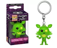 Figurki kolekcjonerskie - Funko Pocket POP! Keychain, breloczek, FNAF, Radioactive Foxy - miniaturka - grafika 1