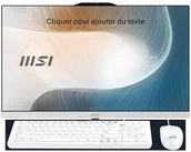 Zestawy komputerowe - Komputer MSI All in One 12M-2023XFR 24" Intel Core 5 120U 16 GB RAM 500 GB - miniaturka - grafika 1