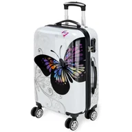Walizki - Walizka twarda Butterfly M poliwęglan 42l 56x37x23cm - miniaturka - grafika 1
