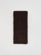 Czapki damskie - Reserved - Miękki szalik - ciemnobrązowy - miniaturka - grafika 1