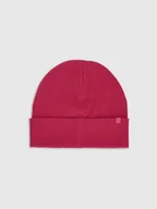 Czapki dla dzieci - 4F Czapka beanie dziecięca - różowa Uniwersalny - miniaturka - grafika 1