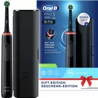 Szczoteczki elektryczne - Oral-B Pro 3 3500 Cross Action Czarny - miniaturka - grafika 1