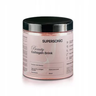 Supersonic, Food PL Beauty Collagen Drink Porzeczka-mięta, 185g - Włosy, skóra, paznokcie - miniaturka - grafika 1