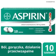 Przeziębienie i grypa - Bayer Aspirin 500mg 10 szt. - miniaturka - grafika 1