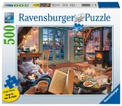 Puzzle - Puzzle 2D: Przytulne miejsce 500el Ravensburger - puzzle - miniaturka - grafika 1