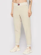 Spodnie sportowe damskie - Tommy Hilfiger Spodnie dresowe Pant UW0UW03224 Szary Regular Fit - miniaturka - grafika 1