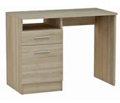 Biurka - EDINOS Skandynawskie biurko z szufladą dąb sonoma 100 cm H6-C00 - miniaturka - grafika 1