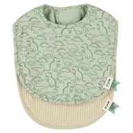 Śliniaki i fartuszki - TRIXIE Zestaw śliniaków 2-pack Daring Dino Baby - miniaturka - grafika 1