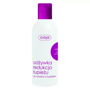 Ziaja odżywka do włosów Redukcja Łupieżu z czarną rzepą bez spłukiwania 200ml - Odżywki do włosów - miniaturka - grafika 1