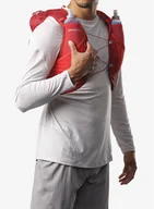 Plecaki - Kamizelka biegowa Salomon Active Skin 12 No Flasks - red dahlia/high risk - miniaturka - grafika 1