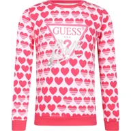 Bluzy dla dziewczynek - Guess Bluza Regular Fit - miniaturka - grafika 1
