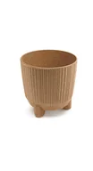 Donice - Doniczka Ryfo N ECO Wood DRF170NW naturo Prosperplast - miniaturka - grafika 1