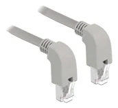 Kable miedziane - Kabel sieciowy Delock RJ45 Cat.5e SF / UTP skierowany w dół / skierowany pod kątem w dół 0,5 - miniaturka - grafika 1