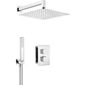 Stelaże i zestawy podtynkowe do WC - Deante BXYZ0ECT KOMPLET PODTYNKOWY NATRYSKOWY CHROM Z BOXEM TERMOSTATYCZNYM ZAOKRĄGLONY - miniaturka - grafika 1