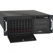 Serwery - Stacja robocza NTT Tytan 4208S26 --- TOWERT 4U, 8 x SATA RAID 1,10,5, Xeon 4410T, 2 x 960GB SSD, 2 x 32GB RAM DDR5, 2 x LAN RJ45 - miniaturka - grafika 1